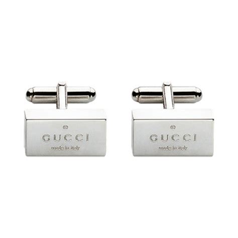 cuffs gucci|gucci silver cufflinks.